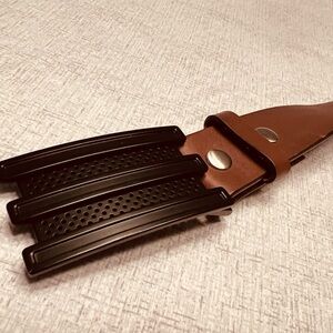 Adidas Black and Brown Men's Belt